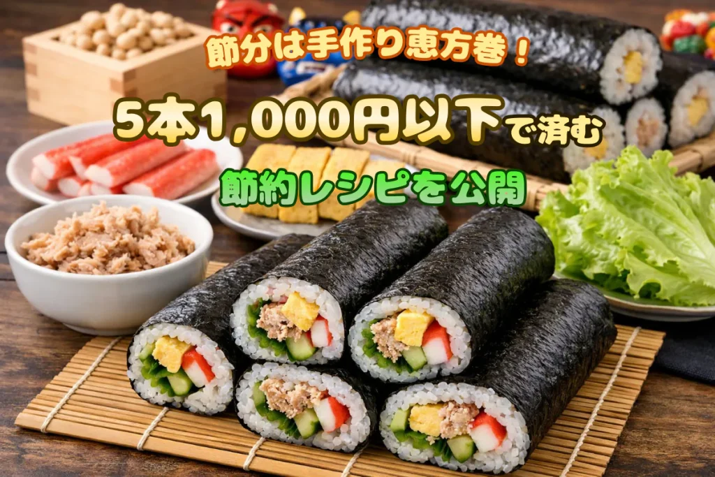 手作り恵方巻レシピ