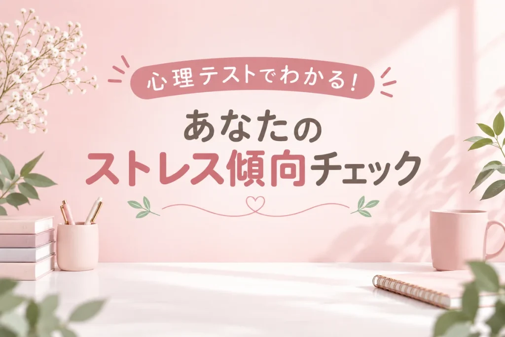 心理テストでわかるあなたのストレス傾向チェックのアイキャッチ画像