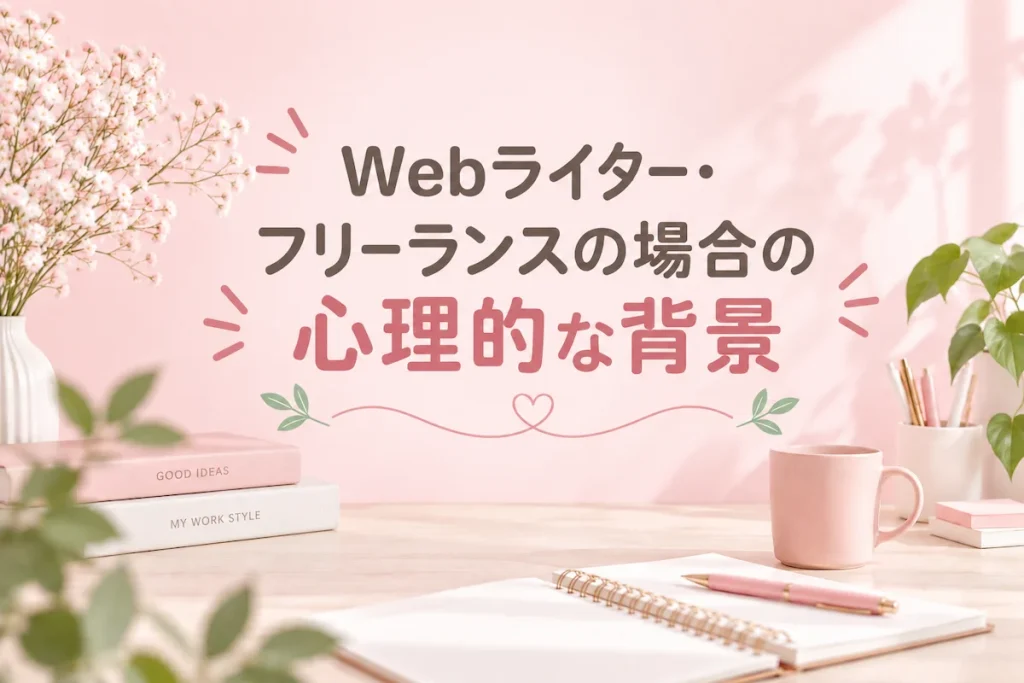 Webライター・フリーランスの場合のストレスの心理的な背景のアイキャッチ画像