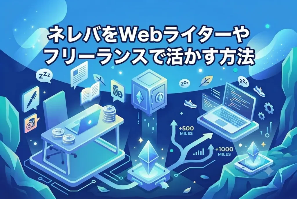 ネレバをWebライターやフリーランスで活かす方法のアイキャッチ画像
