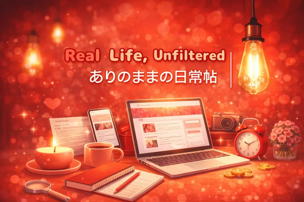 日常の出来事や暮らしを発信するブログの紹介アイキャッチ画像