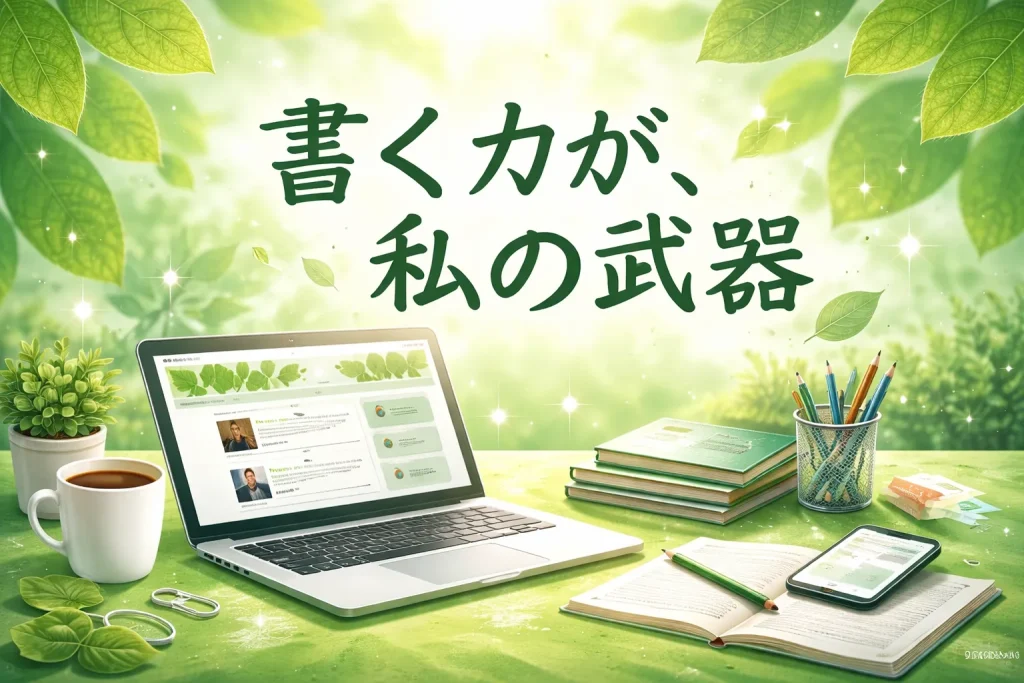 Webライティングに関する情報を発信するサイトのイメージアイキャッチ